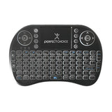 Perfect Choice PC-201007 teclado para dispositivos móviles Negro, Touchpad, Cualquier marca, Inalámbrico