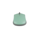 Perfect Choice PC-044819 ratón Oficina Ambidiestro RF inalámbrico Óptico 1600 DPI, Gris, Turquesa