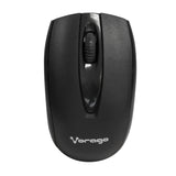 KIT TECLADO Y MOUSE VORAGO KM-304 INALAMBRICO MULTIMEDIA NEGRO, 2.4GHz, 10m Alcance, 1600 DPI