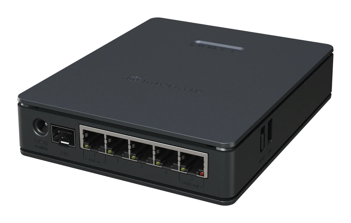Mikrotik hAP ax S 1800 Mbit/s Negro Energía sobre Ethernet (PoE)