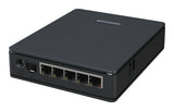 Mikrotik hAP ax S 1800 Mbit/s Negro Energía sobre Ethernet (PoE)