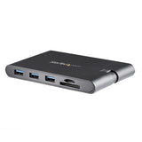 StarTech.com Docking Station USB-C con HDMI y VGA - para Mac y Windows -3x USB 3.0 - SD / micro SD - PD 3.0 - Adaptador USB C a USB 3.0 Laptop Alámbrico USB 3.2 Gen 1 (3.1 Gen 1) Type-C 3 1