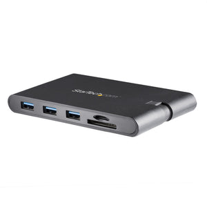 StarTech.com Docking Station USB-C con HDMI y VGA - para Mac y Windows -3x USB 3.0 - SD / micro SD - PD 3.0 - Adaptador USB C a USB 3.0 Laptop Alámbrico USB 3.2 Gen 1 (3.1 Gen 1) Type-C 3 1
