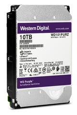 Disco Duro Interno Western Digital 10TB 3.5" Purple 7200RPM 256MB SATA