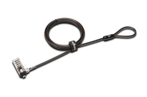 Kensington K63331WW Cable antirrobo Negro, Plata Portátil