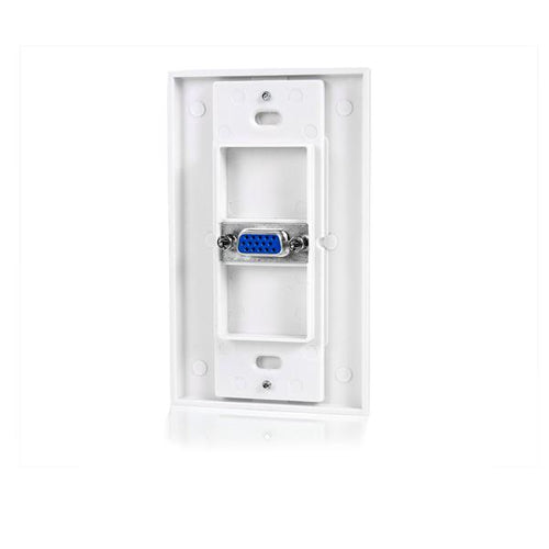 StarTech.com VGAPLATE Placas de pared y cubiertas de interruptor Blanco Convencional 44 g