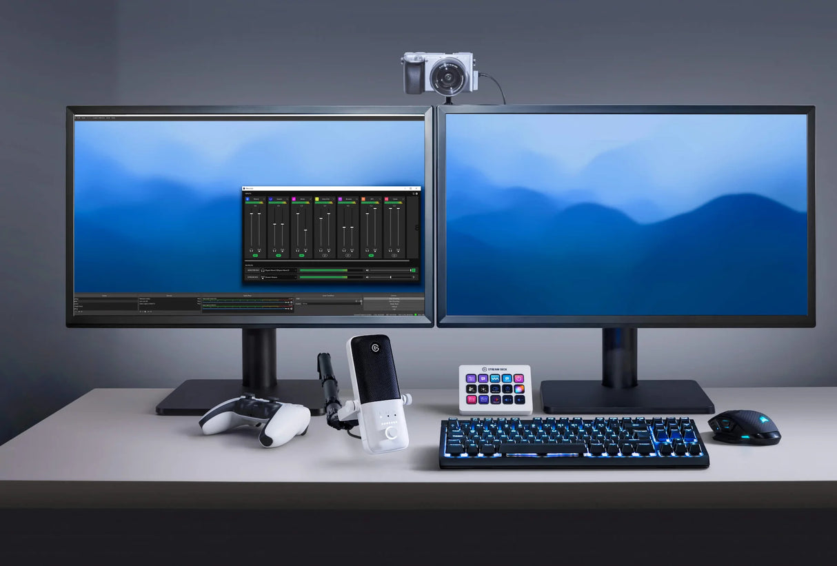 Elgato Wave 3 Blanco Micrófono de mesa, 120 Db, 70 - 20000 Hz, 24 Bit, 10MAB9911