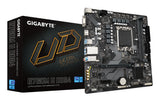 GIGABYTE B760M H DDR4 Placa base - Soporta CPUs Intel Core de 14ª generación, VRM digital de 6+1+1 fases, hasta 3200MHz DDR4 (OC), 2xPCIe 4.0 M.2, GbE LAN, USB 3.2 Gen1 placas base Intel LGA 1700 1 LGA 1700