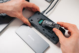 Verbatim CDS-15S Alámbrico USB 3.2 Gen 1 (3.1 Gen 1) Type-C Negro, Gris