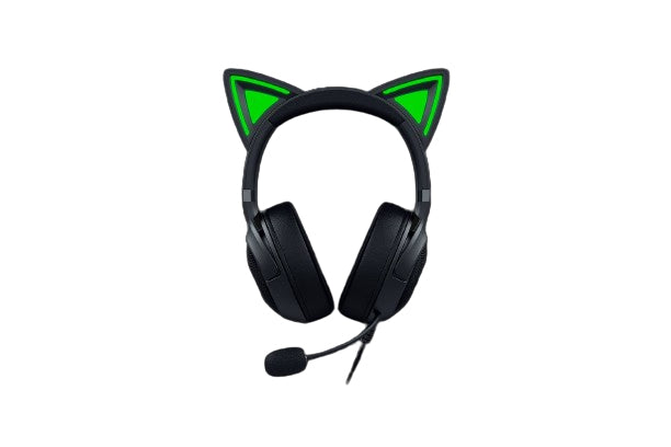 Razer KRAKEN KITTY V2 Auriculares Alámbrico De mano Juego USB tipo A Negro, 20 - 20000 Hz, 325 g