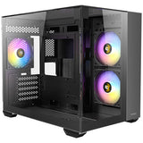 Antec CX600M Trio ARGB Mini Tower Negro, Transparente, ITX, Micro-ITX, Vidrio
