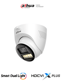 Dahua Cámara Domo 2MP DH-HAC-HDW1200TQN-IL-T, 1080P, Audio 2 Vías, 40m IR