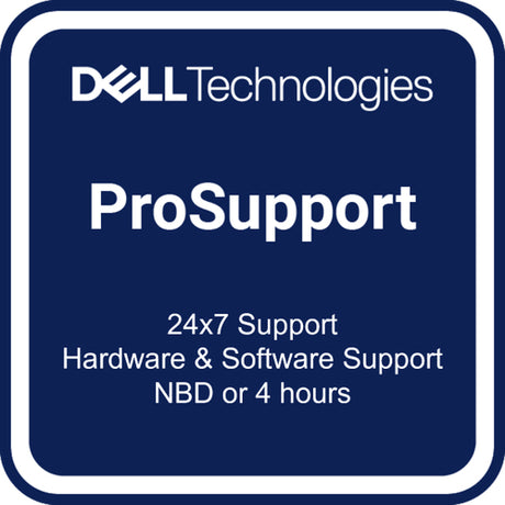 DELL 3Y ProSpt to 3Y ProSpt 4H MC Extensiones de la garantía ProSupport 4H Mission Critical Piezas y mano de obra