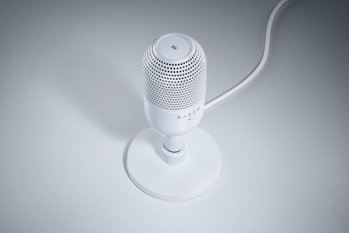 Razer RZ19-05050300-R3U1 micrófono Blanco Micrófono de mesa, 110 Db, 20 - 20000 Hz, 24 Bit