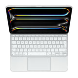 Apple Magic Keyboard QWERTY Italiano Blanco, Trackpad, Interruptor de llave de tijera