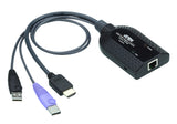 ATEN KA7188 cable para video, teclado y ratón (kvm) Negro
