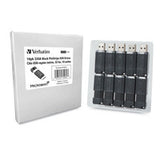 Verbatim PinStripe USB Flash Drive – Business 10pk unidad flash USB 32 GB USB tipo A 2.0 Negro