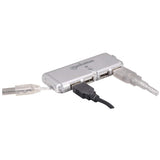Manhattan Hub de Bolsillo USB de Alta Velocidad 2.0 hubs de interfaz USB 2.0 USB 2.0 4 4
