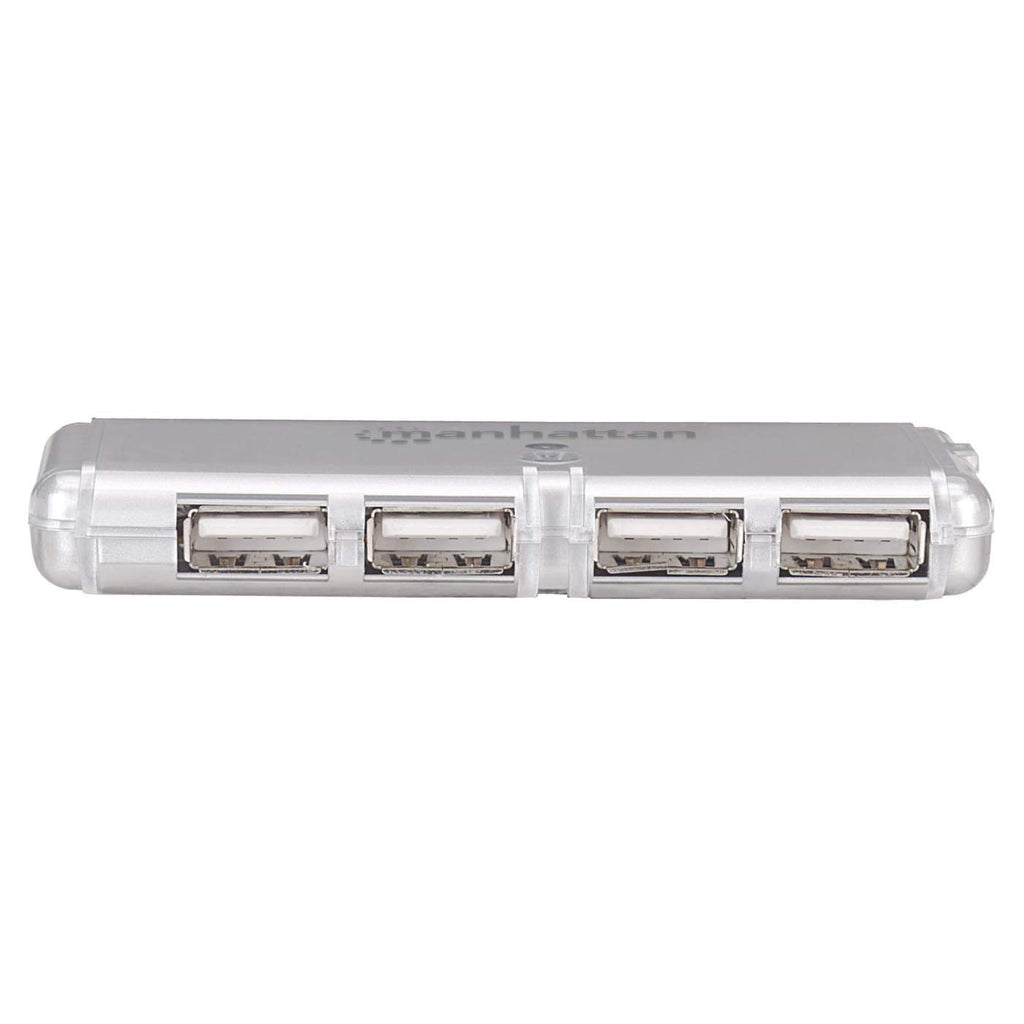 Manhattan Hub de Bolsillo USB de Alta Velocidad 2.0 hubs de interfaz USB 2.0 USB 2.0 4 4