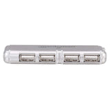 Manhattan Hub de Bolsillo USB de Alta Velocidad 2.0 hubs de interfaz USB 2.0 USB 2.0 4 4