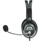 Manhattan Audífonos Estéreo Clásicos Auriculares Auriculares Diadema Llamadas/Música Binaural