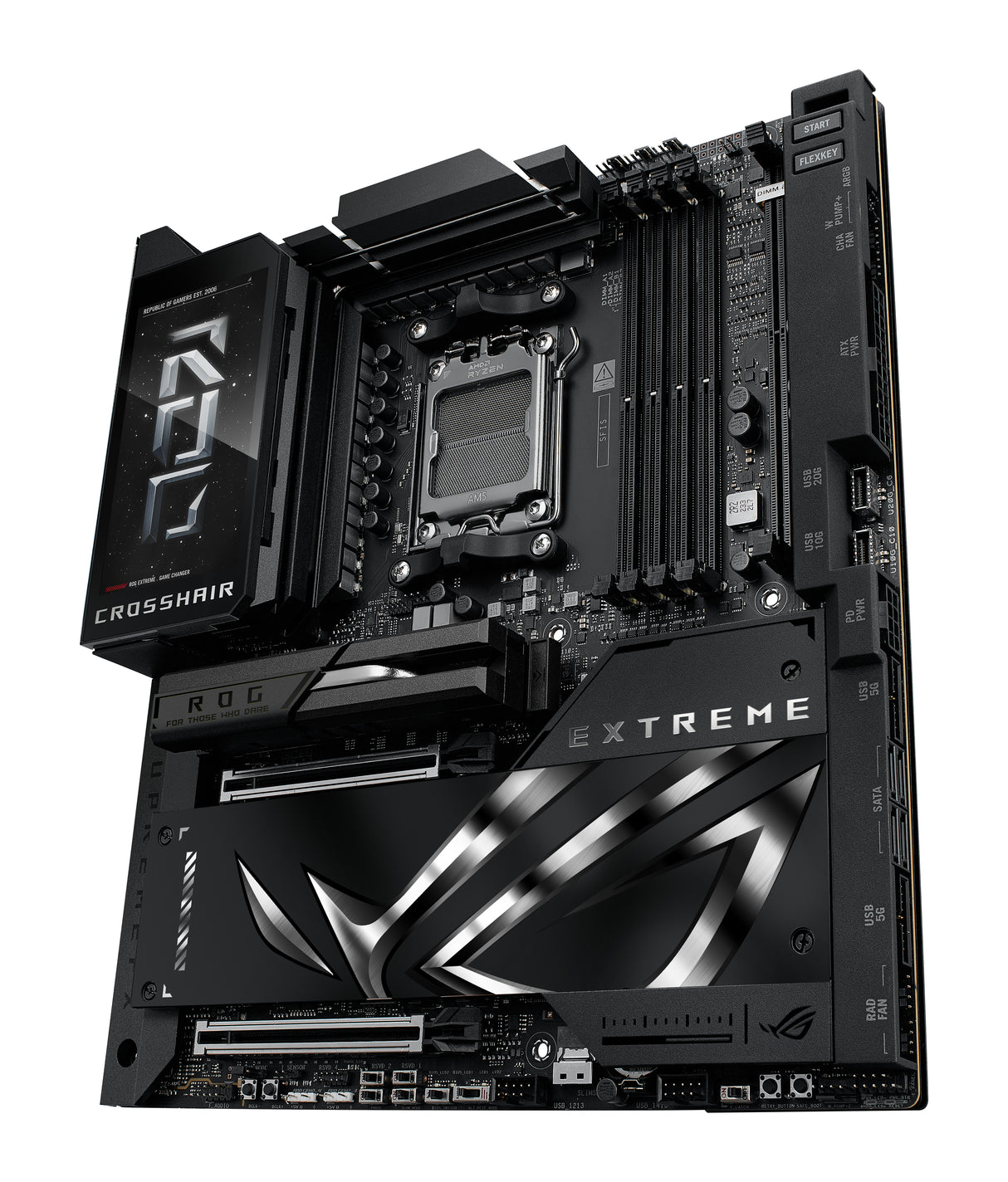 ASUS ROG CROSSHAIR X870E EXTREME placas base AMD Zócalo AM5 Zócalo AM5 DDR5-SDRAM