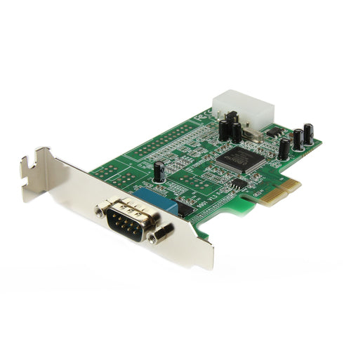 StarTech.com Tarjeta PCI Express Adaptadora Serie RS232 DB9 de 1 Puerto UART16550 - Tarjeta PCIe Controladora de Host Se