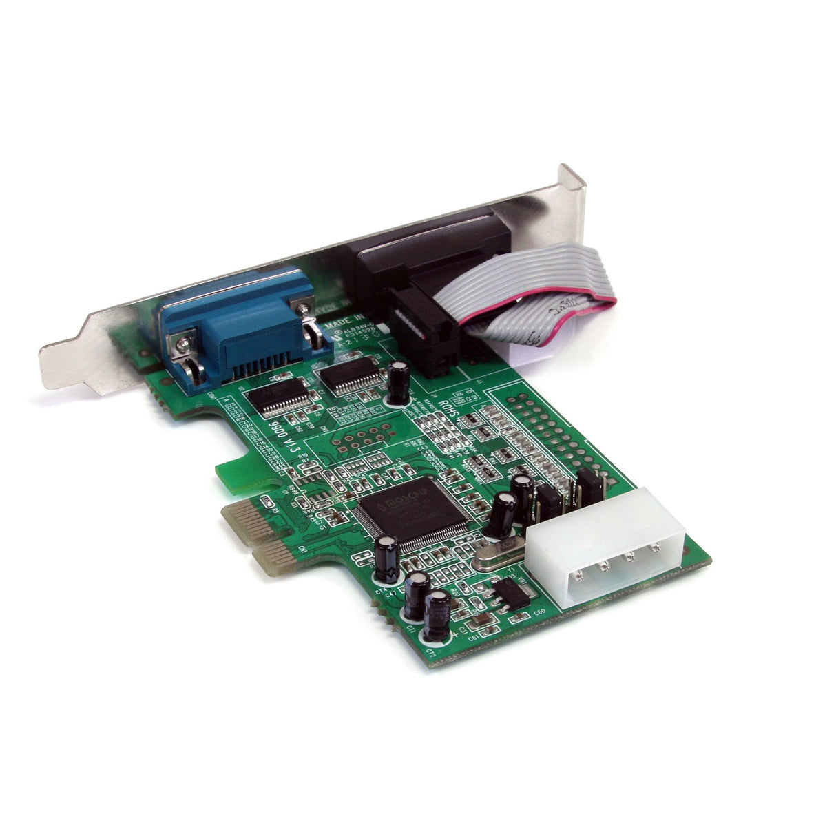 StarTech.com Tarjeta PCI Express Adaptadora Serie RS232 DB9 de 2 Puertos UART16550 - Tarjeta PCIe Controladora de Host Serial RS232 - Reemplazada por PEX2S953 tarjetas y adaptadores de interfaz PCIe De serie PCIe 1.0 2