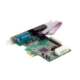 StarTech.com Tarjeta Adaptadora PCI Express de 2 Puertos Serie y 1 Paralelo RS232 UART 16550 Serial Tarjetas y adaptador