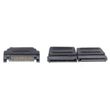 Manhattan Cable Y de alimentación SATA Cable 0,15 m SATA III SATA de 15 pines 2 x SATA de 15 pines