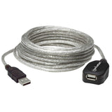 Manhattan Cable Extensión Activa USB de Alta Velocidad 2.0 Cable USB 2.0 USB A USB A Macho/Hembra