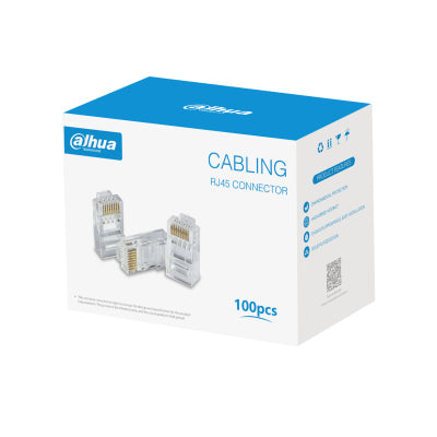 Dahua Technology DH-PFM976-631 conectores RJ-45 Macho Derecho Transparente