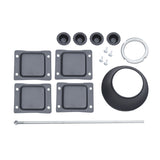 Syscom XGAPOLE-6M accesorio para cámara de seguridad Estuche y soporte, Exterior, Negro, XGA9011