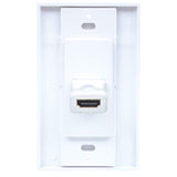 Manhattan Placa de pared HDMI de un puerto tomas de corriente HDMI 1 340 MHz Blanco