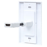 Manhattan Placa de pared HDMI de un puerto tomas de corriente HDMI 1 340 MHz Blanco
