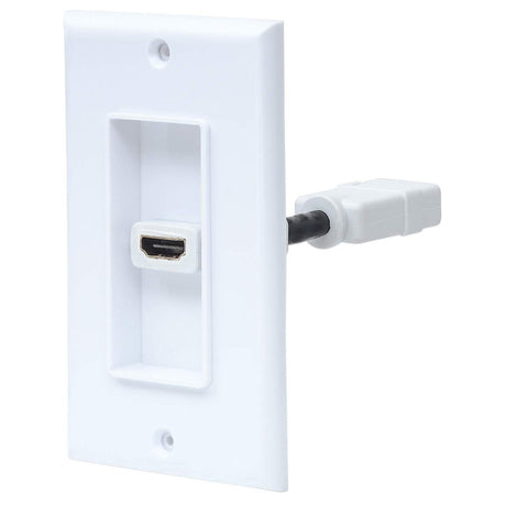 Manhattan Placa de pared HDMI de un puerto tomas de corriente HDMI 1 340 MHz Blanco
