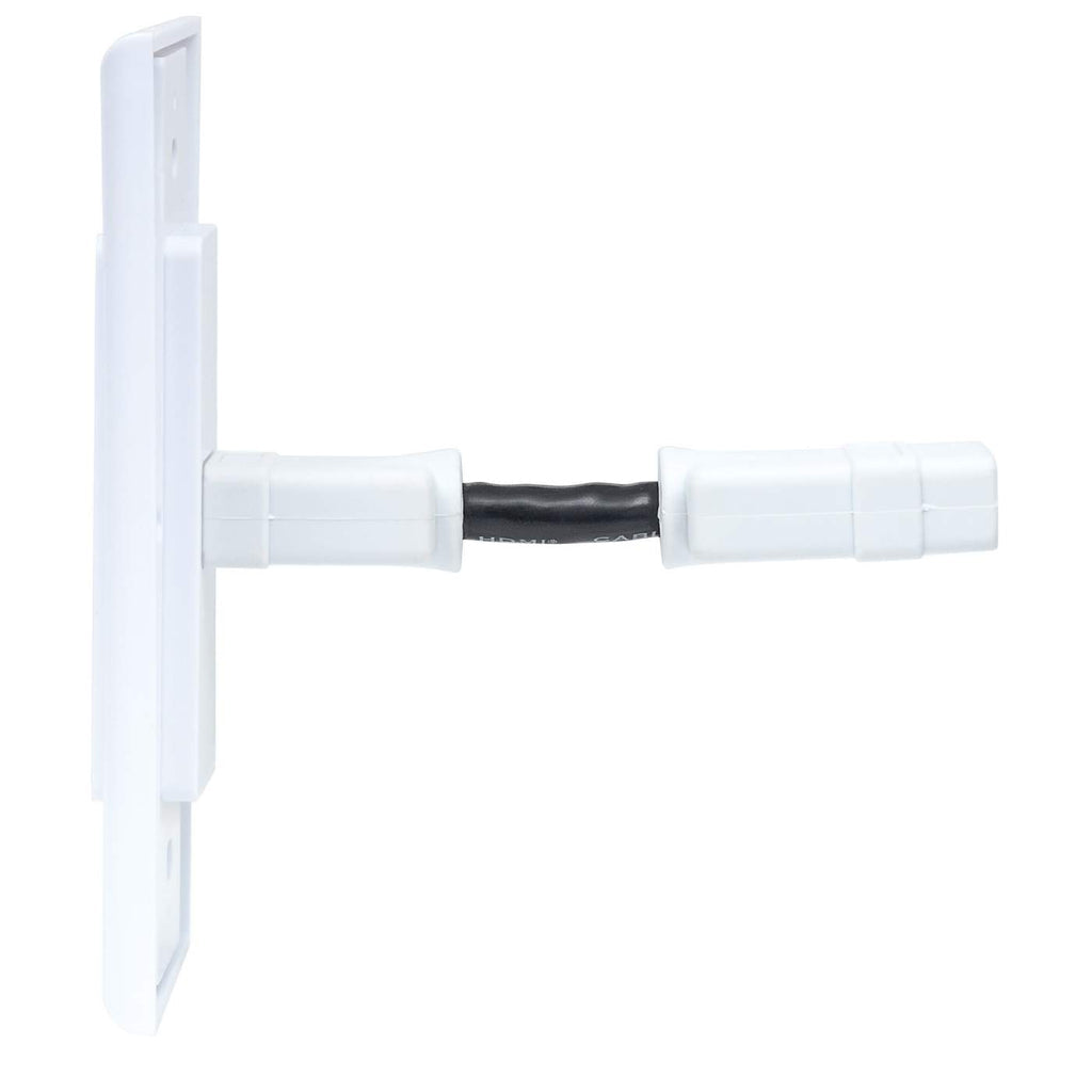 Manhattan Placa de pared HDMI de un puerto tomas de corriente HDMI 1 340 MHz Blanco