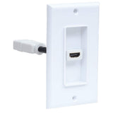 Manhattan Placa de pared HDMI de un puerto tomas de corriente HDMI 1 340 MHz Blanco