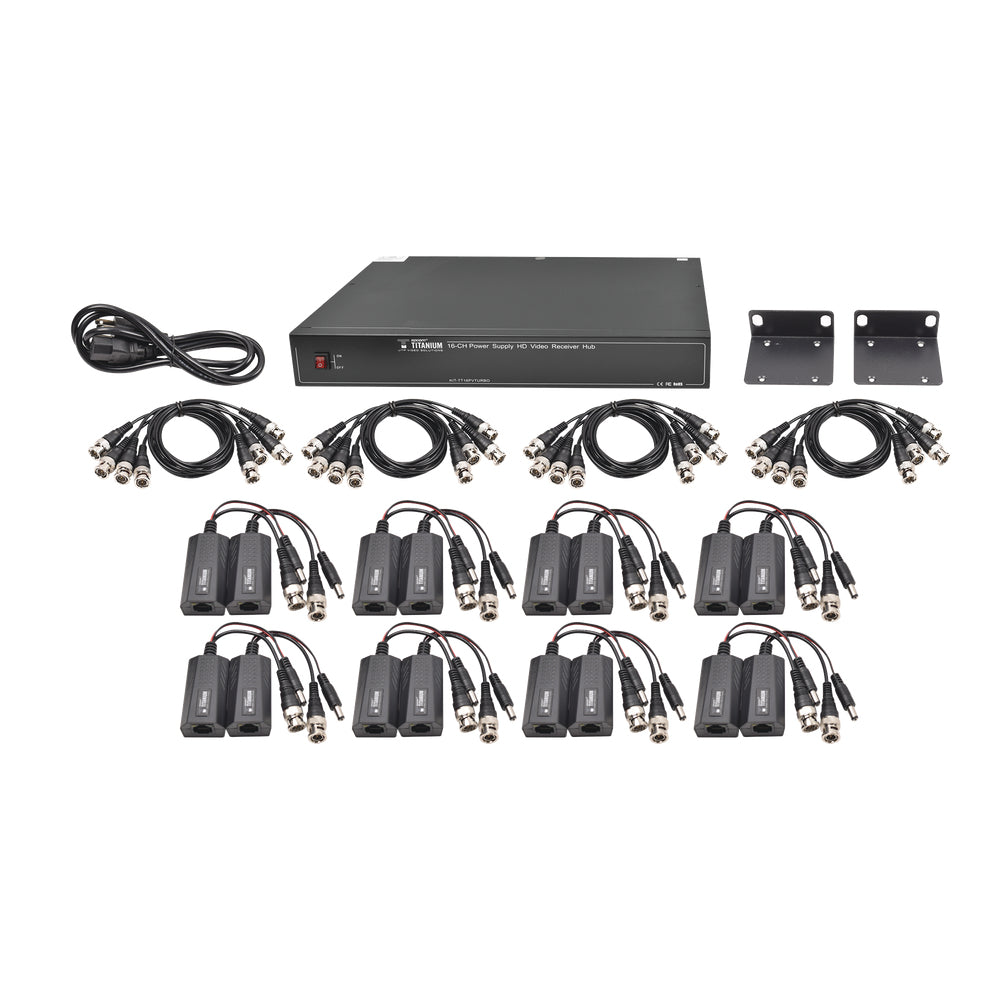 Epcom KIT-TT-16-PV-TURBO receptor AV Negro