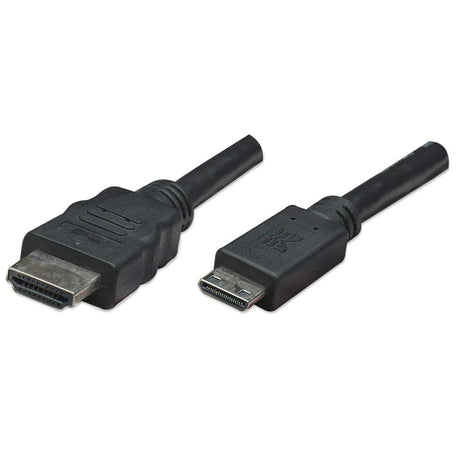Manhattan Cable HDMI de Alta Velocidad Cable 1,8 m HDMI tipo A (Estándar) HDMI Type C (Mini) Macho