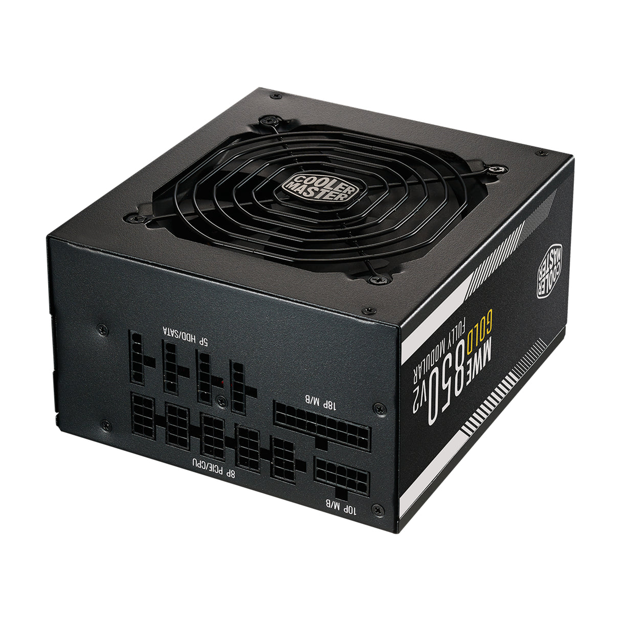 Cooler Master MWE Gold 850 V2 ATX 3.0 Ready unidad de fuente de alimentación 850 W 24-pines ATX Negro, 100 - 240 V, Acti