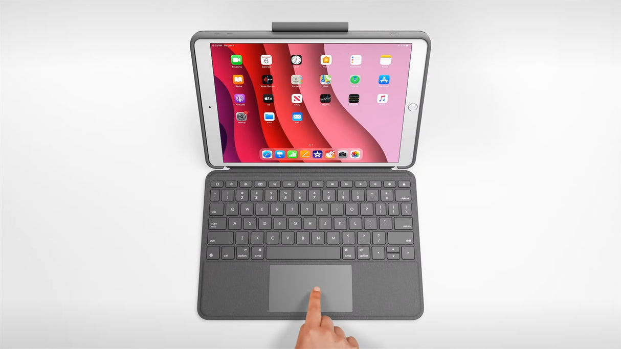 Logitech 920-009602 Teclado QWERTY Apple {loc-value} Grafito