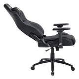 Balam Rush Super U5 Silla de juegos para PC Negro, 150 kg, Apoyabrazos 4D, 90 - 135°