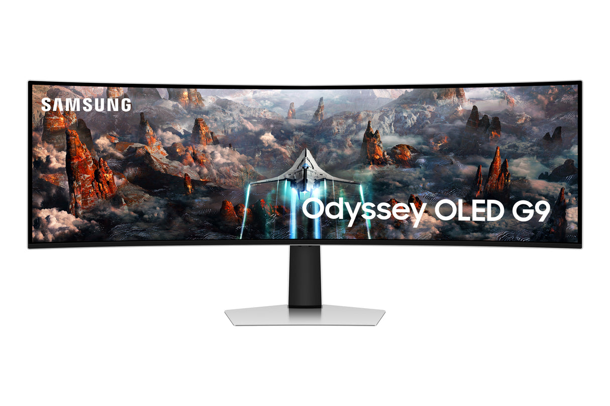 Samsung Odyssey LS49CG930SL Monitor 124,5 cm (49") 5120 x 1440 Pixeles Dual WQHD OLED Gris