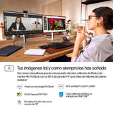 HP Monitor de videoconferencia 4K HP Pro de la serie 7 de 27 pulgadas: 727pm Monitor 68,6 cm (27") 3840 x 2160 Pixeles 4K Ultra HD Edge LED Negro