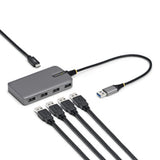 5G4AC-USB-A-HUB - StarTech.com Hub USB-A de 4 Puertos - Ladrón USB USB-A - USB-A a 4x USB-A - Concentrador USB 3.0 Portátil de 5Gbps - Ali