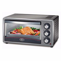 Oster TSSTTV15LTB 15 L 1000 W Acero inoxidable, Independiente, Giratorio, 4 rebanada(s)