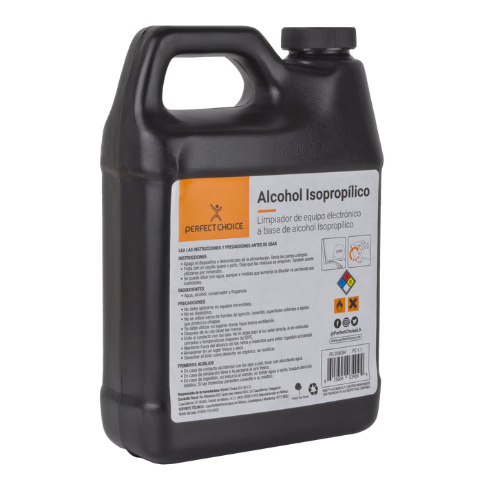 Perfect Choice PC-034094 kit de limpieza para equipos Líquido para limpieza de equipos 1000 ml, Negro, 130 mm, 195 mm