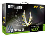 Zotac GAMING GeForce RTX 5080 AMP Extreme INFINITY NVIDIA 16 GB GDDR7, 256 Bit, 7680 x 4320 Pixeles, PCI Express x16 5.0