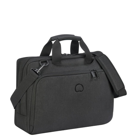 DELSEY MALETIN ESPLANADE TELA 15.6 PULG. NEGRO 2 COMPARTIMENTOS